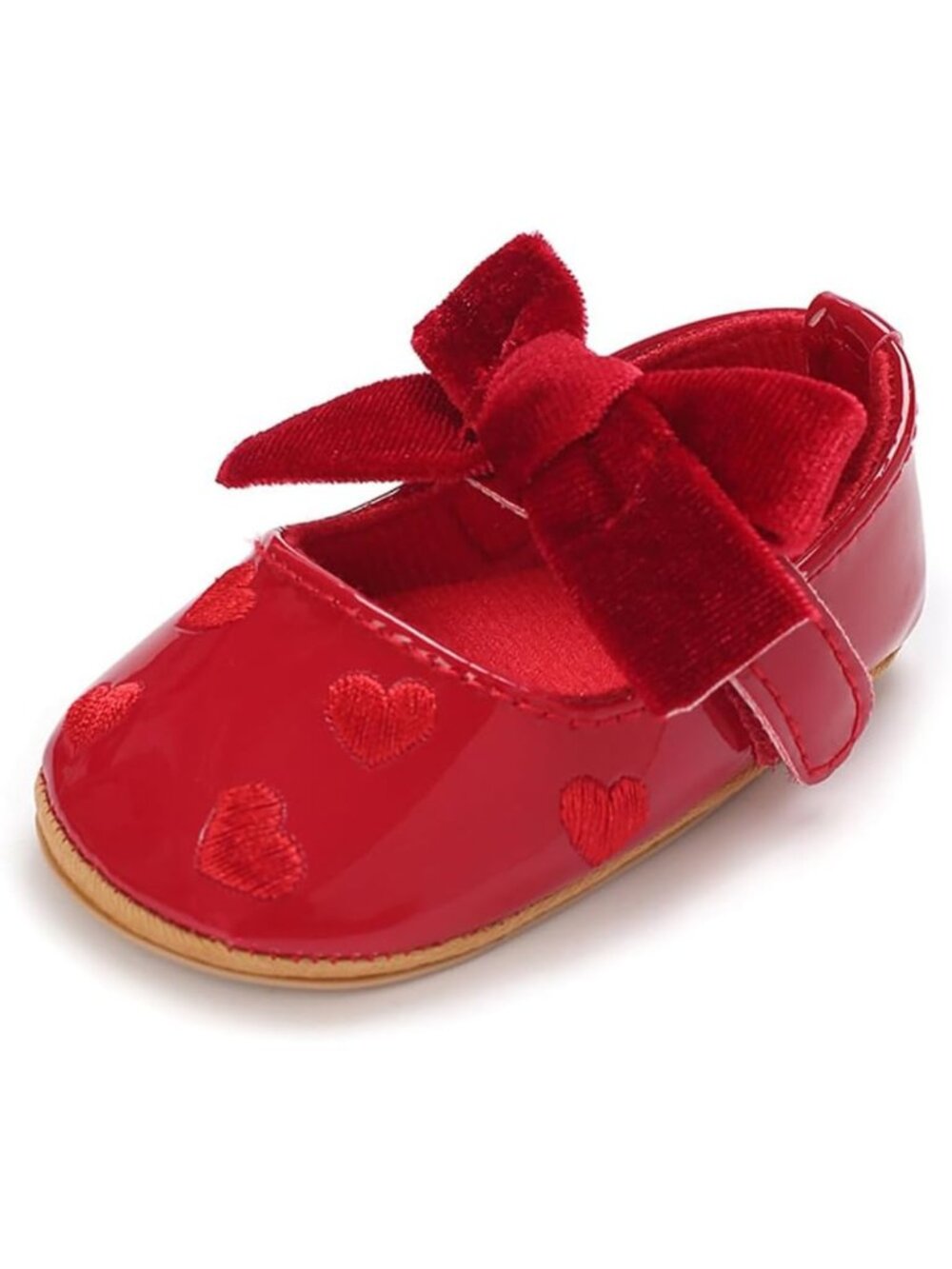 Adorable Infant Toddler Baby Girl Dress Shoes - Mary Jane Style, Non-Slip